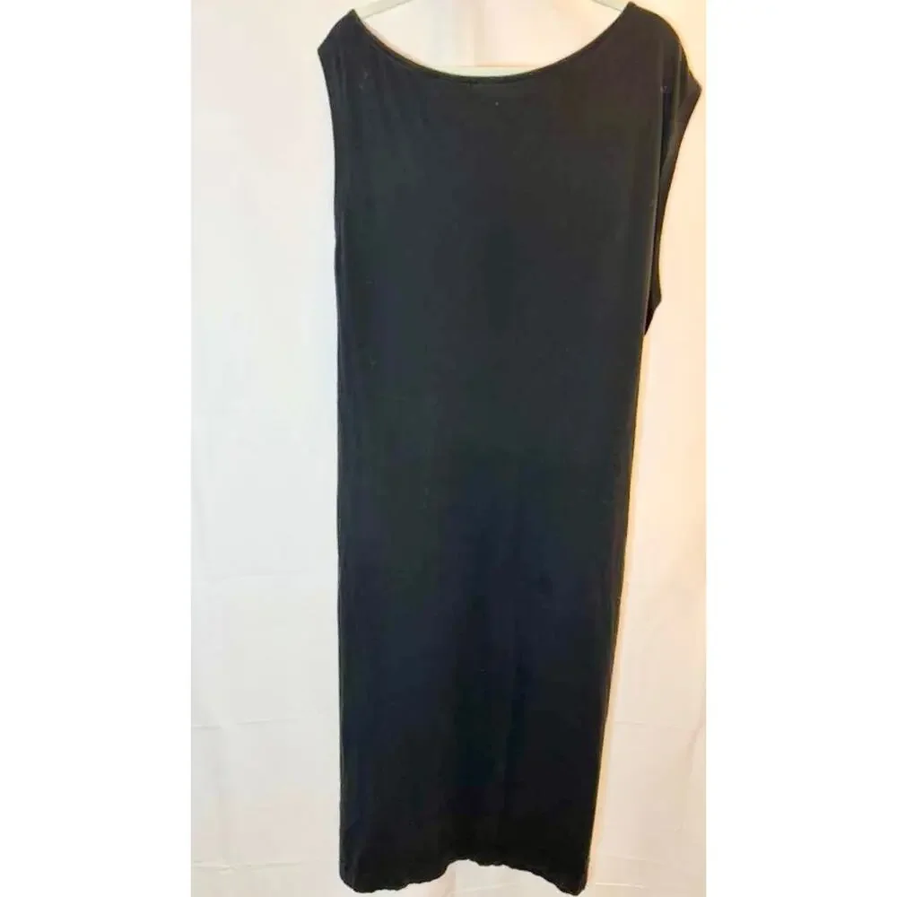Free People Raquel Midi Dress in Black Lyst sz. L